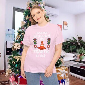 Traffic Cone Road Sign Safety Pylons T-Shirt